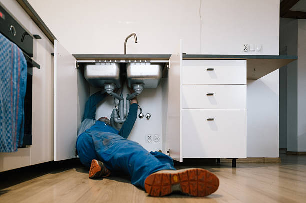 Professional Drain Cleaning technician working in Dalton, MA
